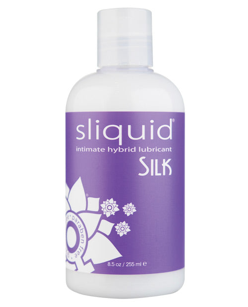 Sliquid Silk Hybrid Lube Glycerin & Paraben Free - 8.5 oz