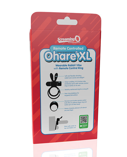 Screaming O Ohare Remote Controlled Vibrating Ring - XL Green