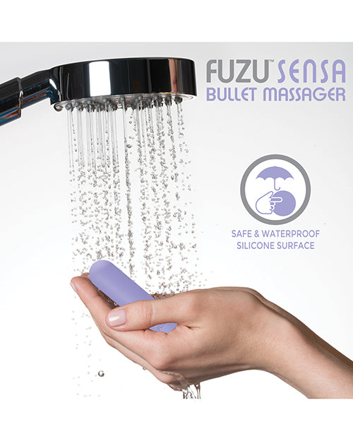 Fuzu Sensa Activated Rechargeable Bullet Massager - Pastel Pink