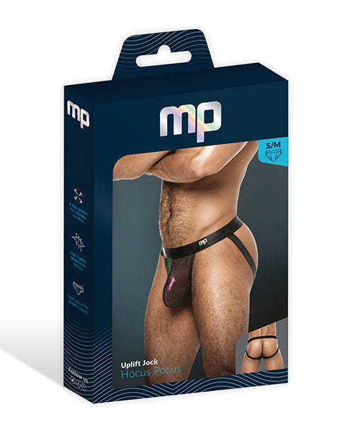 Hocus Pocus Stretch Poly Spandex Uplift Jock Purple L/XL
