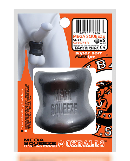 Oxballs Mega Squeeze Ergofit Ballstretcher - Black