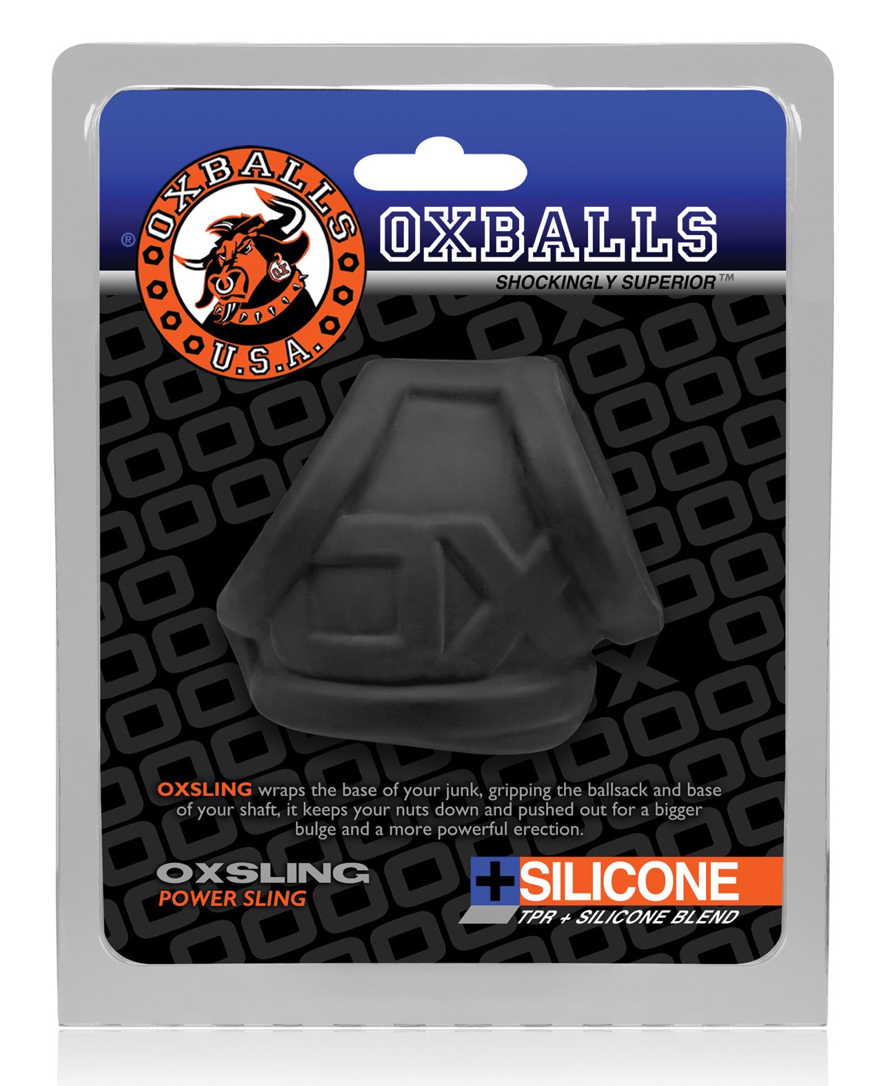 Oxballs Oxsling Cocksling - Cobalt Ice