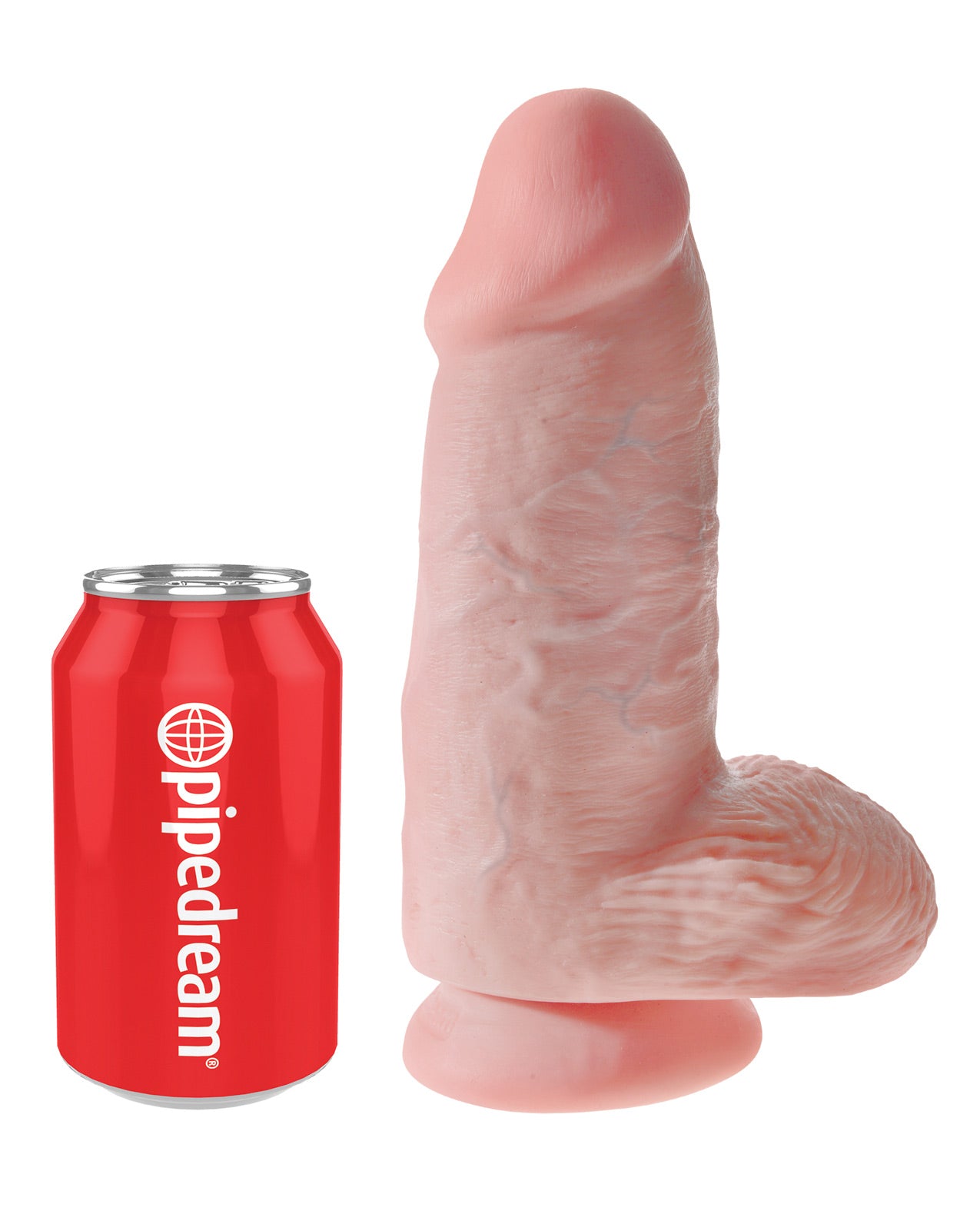 King Cock 9" Chubby - Tan