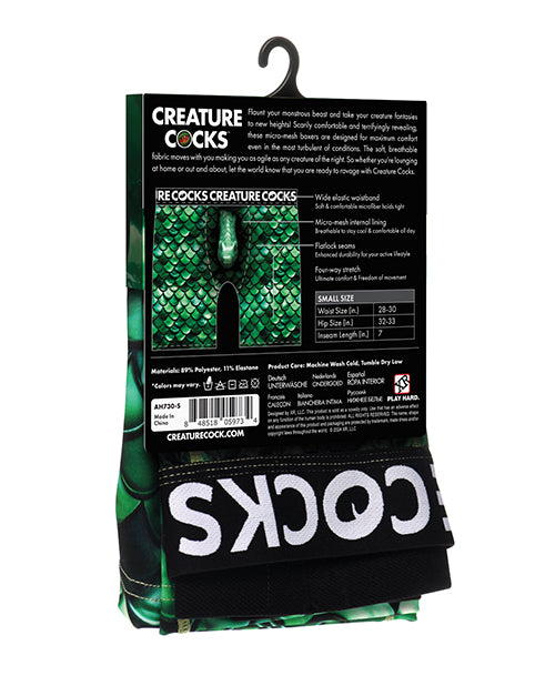 Creature Cocks - Creature Wear Cockness Monster Lake Creature Boxer Shorts - MD