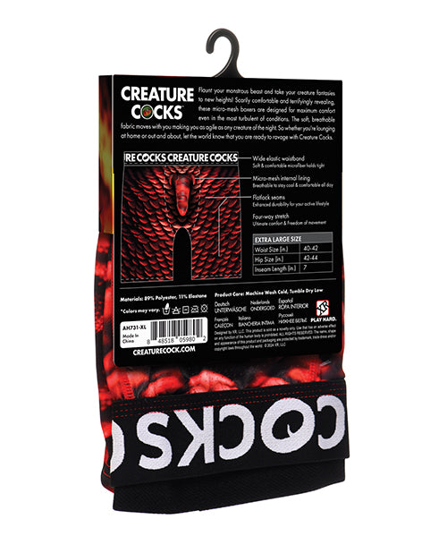 Creature Cocks - Creature Wear Horny Devil Demon Boxer Shorts - SM