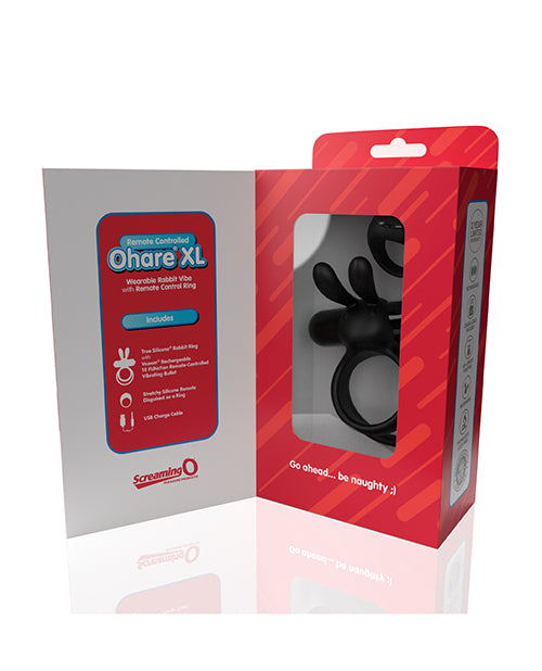 Screaming O Ohare Remote Controlled Vibrating Ring - XL Green