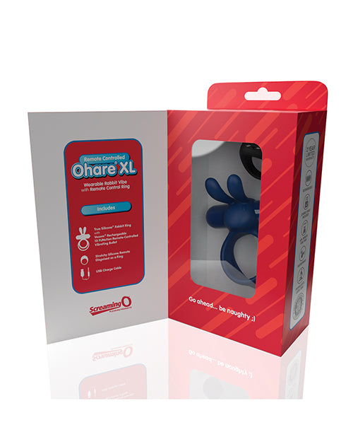 Screaming O Ohare Remote Controlled Vibrating Ring - XL Green