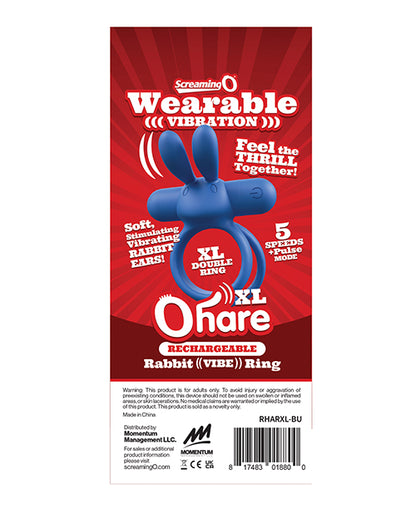 Screaming O Rechargeable Ohare XL - Blue
