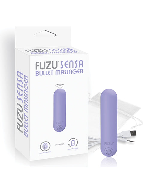 Fuzu Sensa Activated Rechargeable Bullet Massager - Pastel Pink