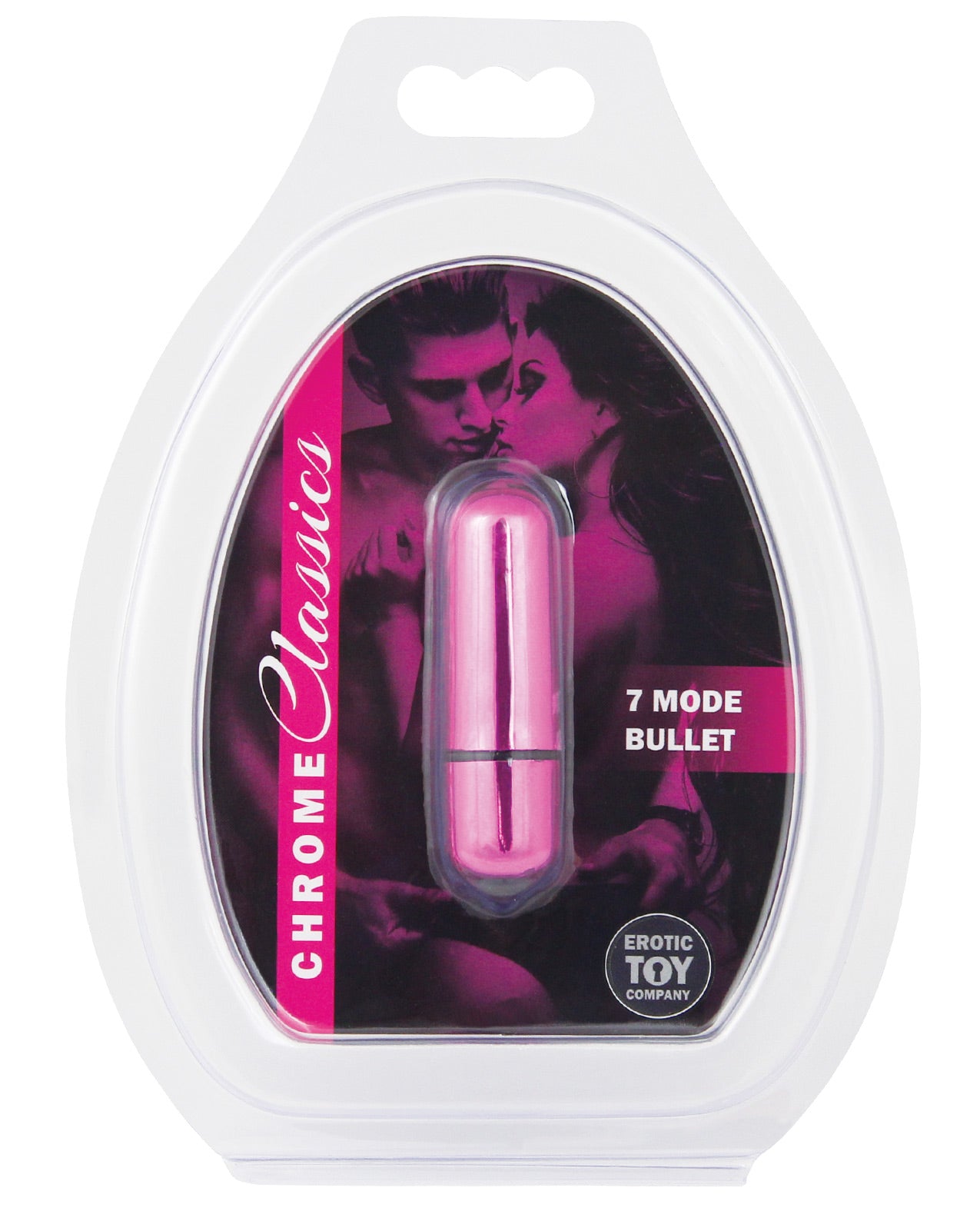 Erotic Toy Company Chrome Classics Bullet 7 Speed - Purple