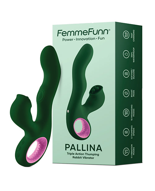 Femme Funn Pallina Triple Action Rabbit - Pink