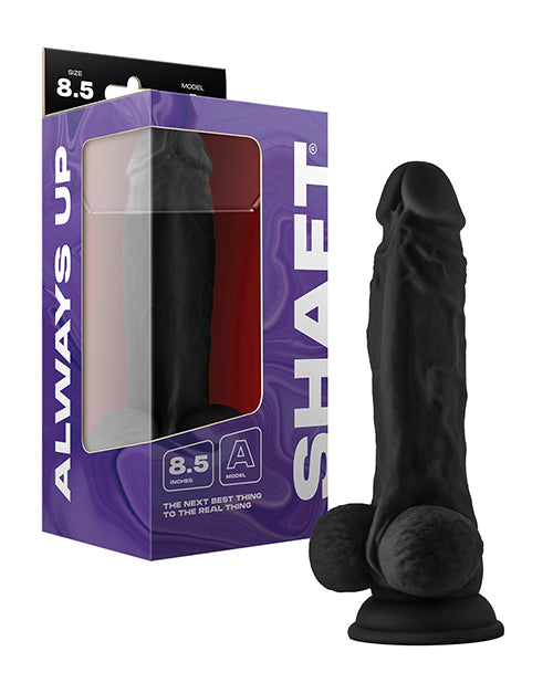 Shaft Model A Flexskin Liquid Silicone 8.5" Dong w/Balls - Pine