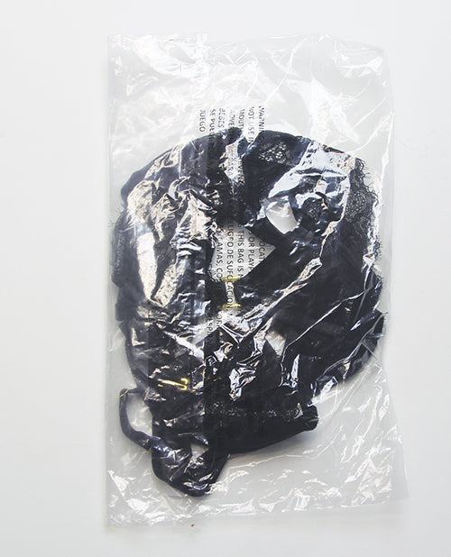 Nadia Lace & Mesh Cutout Teddy - Black 1X/2X