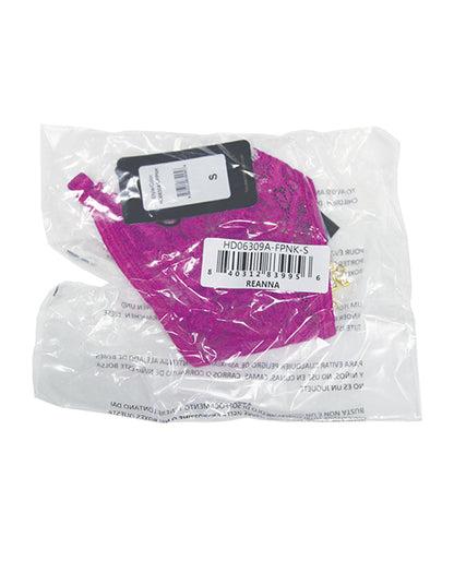 Reanna Lace & DESIRE Charm G-String - Pink XL