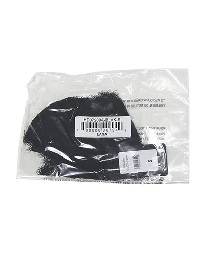 Lana Sheer Lace V-Thong - Black 1X/2X