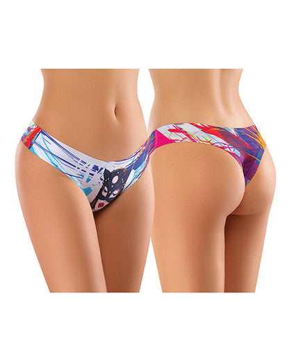 Mememe Cabal Freya Printed Thong SM