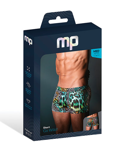Go Wild Uplift Mini Short - Animal Multi LG