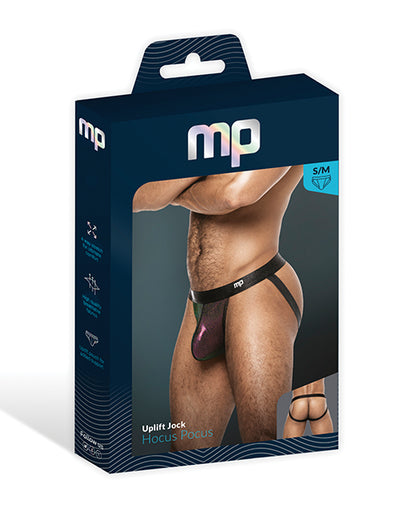 Hocus Pocus Stretch Poly Spandex Uplift Jock Purple L/XL