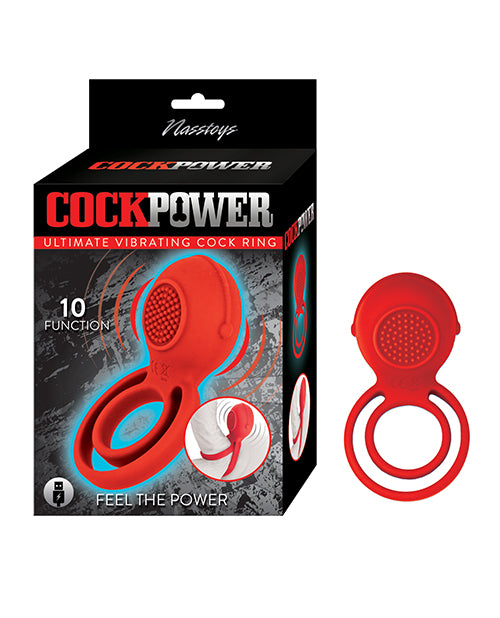Cockpower Ultimate Vibrating Cock Ring - Blue
