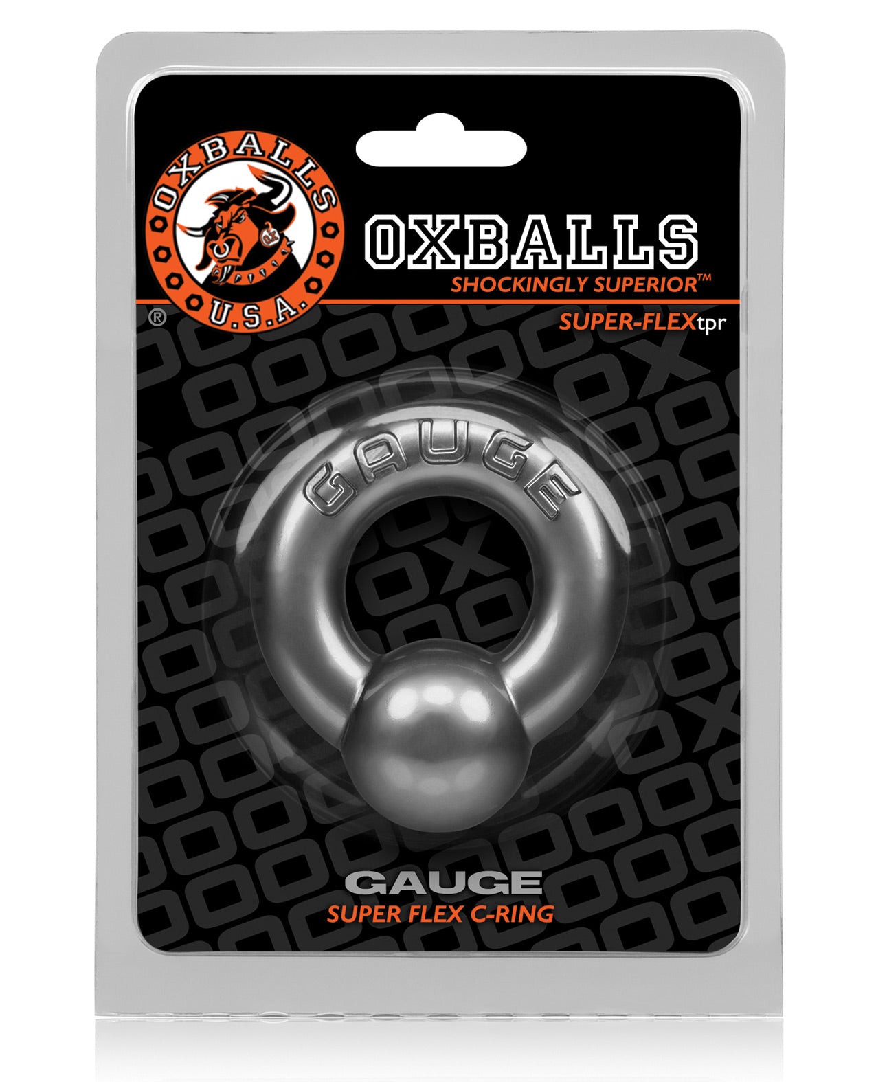 Oxballs Gauge Cockring - Police Blue