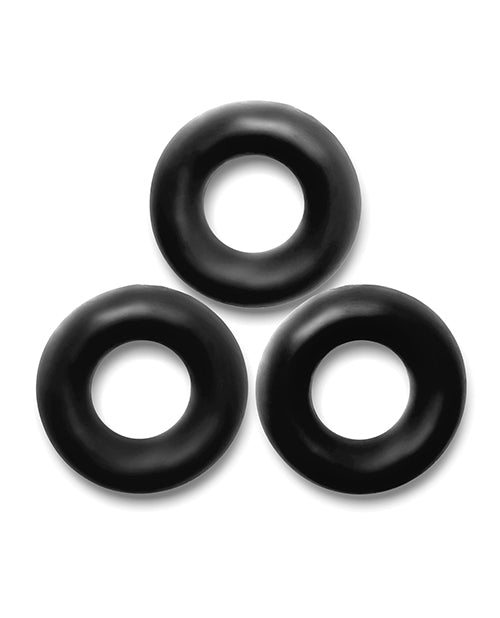 Oxballs Fat Willy 3 Pack Jumbo Cock Rings - Space Blue