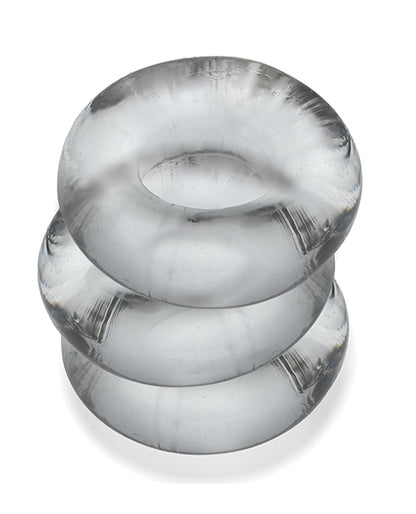 Oxballs Fat Willy 3 Pack Jumbo Cock Rings - Space Blue