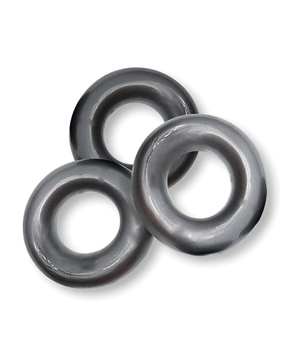 Oxballs Fat Willy 3 Pack Jumbo Cock Rings - Space Blue