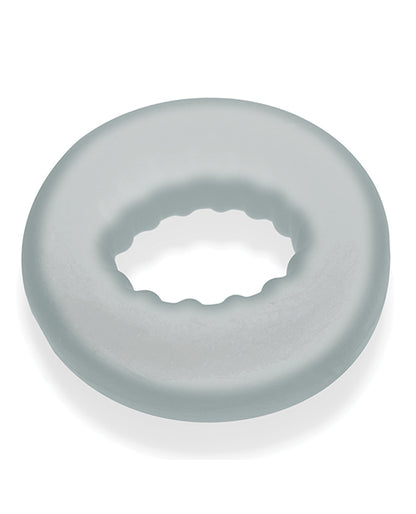Oxballs Axis Rib Griphold Cockring - Black Ice