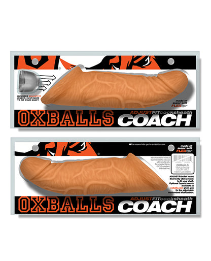 Oxballs Coach Cock Sheath - Skinz Peachy