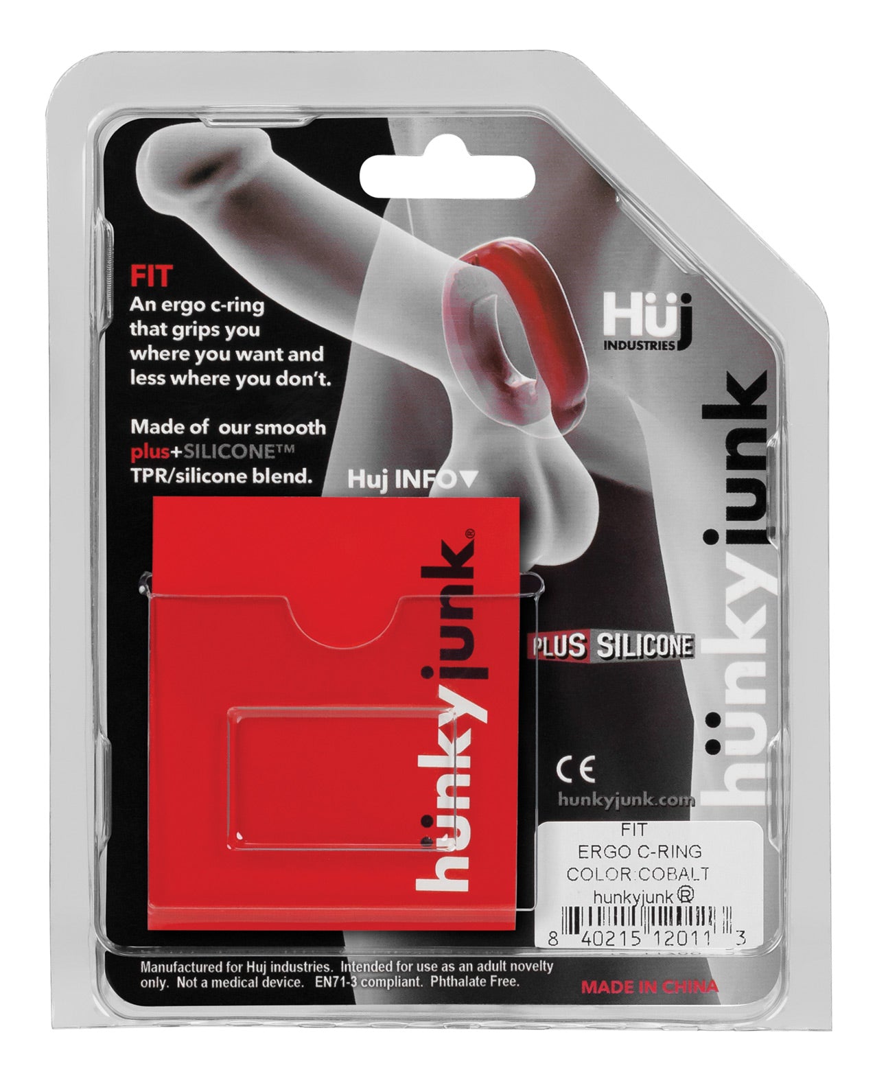 Hunky Junk Fit Ergo C-Ring - Tar
