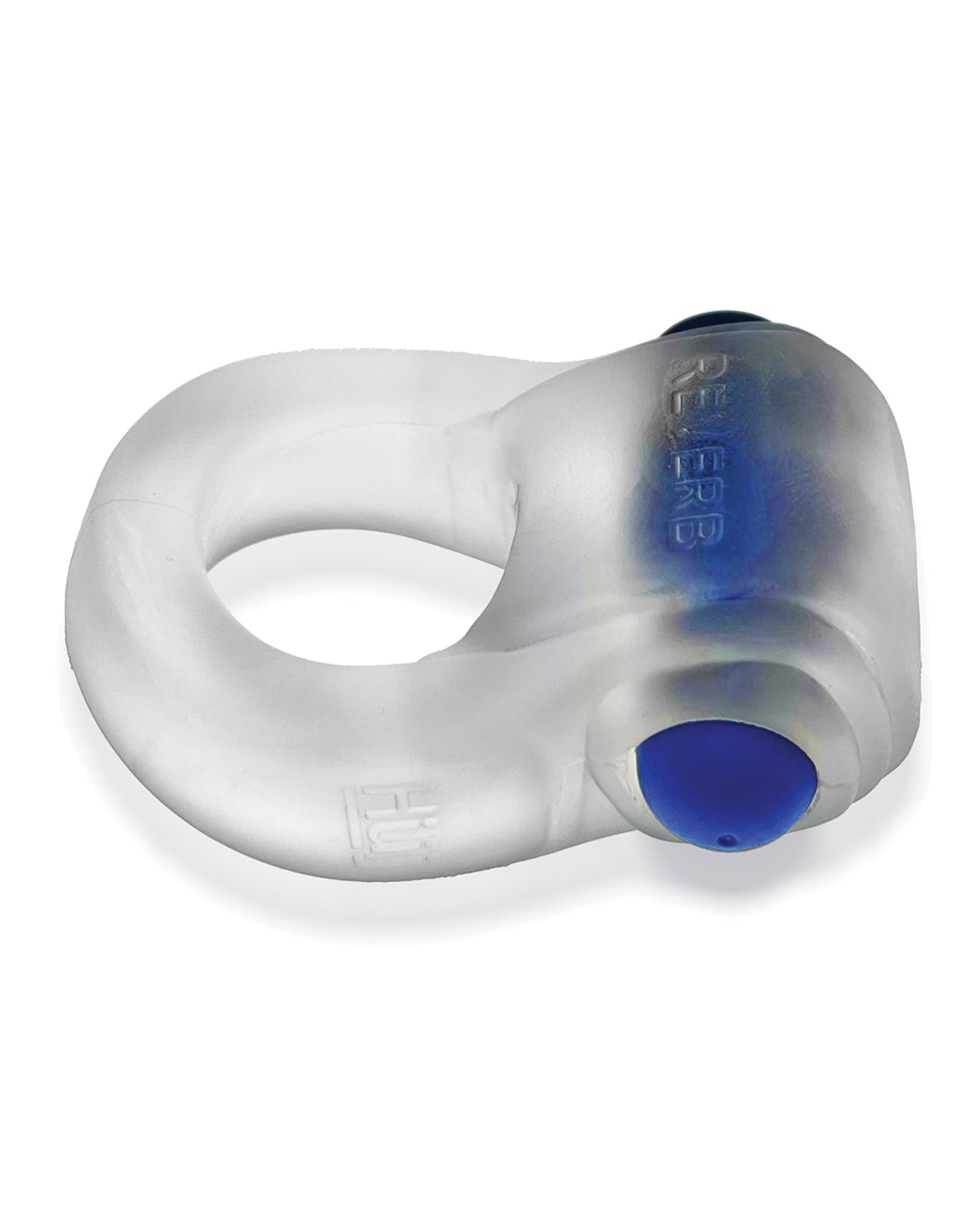 Hunky Junk Revring Cock Ring w/Vibe - Tar w/Red Vibe