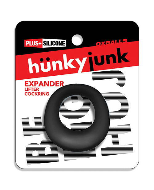 Hunky Junk Expander Slimmer Scoop Cockring - Clear Steam