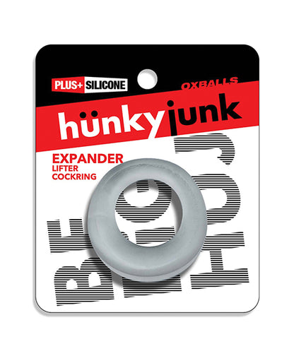 Hunky Junk Expander Slimmer Scoop Cockring - Clear Steam