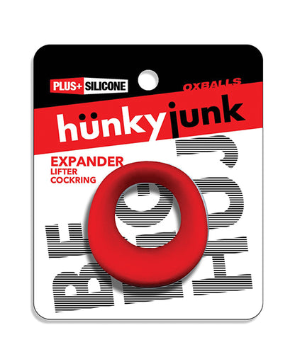 Hunky Junk Expander Slimmer Scoop Cockring - Clear Steam