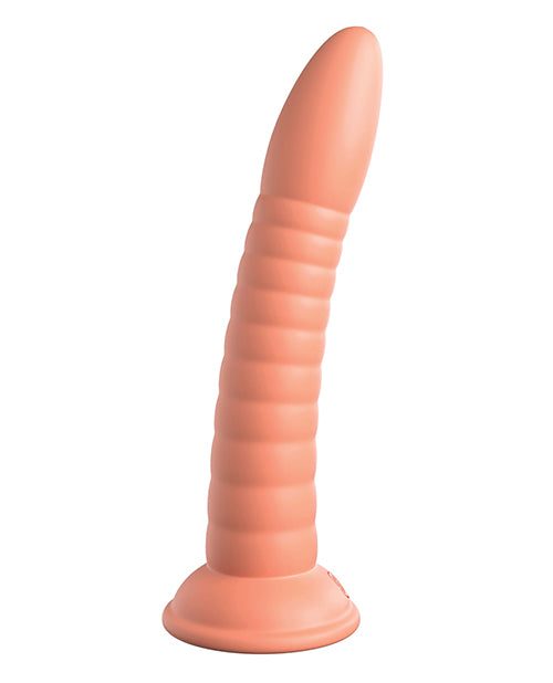 Dillio Platinum 7" Wild Thing Silicone Dildo - Teal