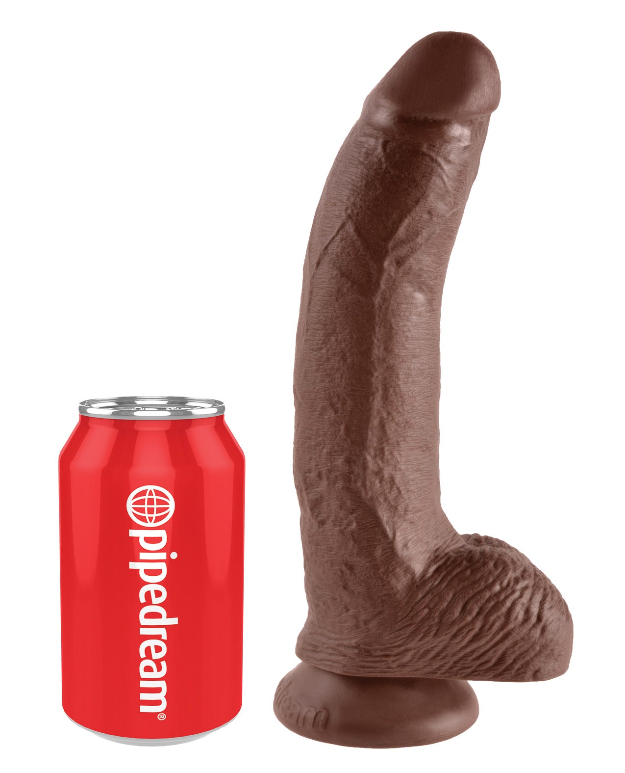 King Cock 9" Cock w/Balls - Flesh