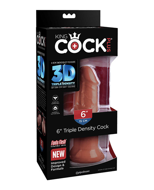 King Cock Plus 6" Triple Density Cock