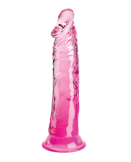 King Cock Clear 8" Cock - Purple