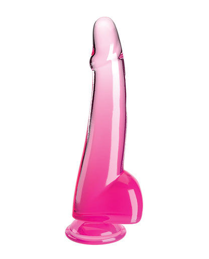 King Cock Clear 10" Cock w/Balls - Clear