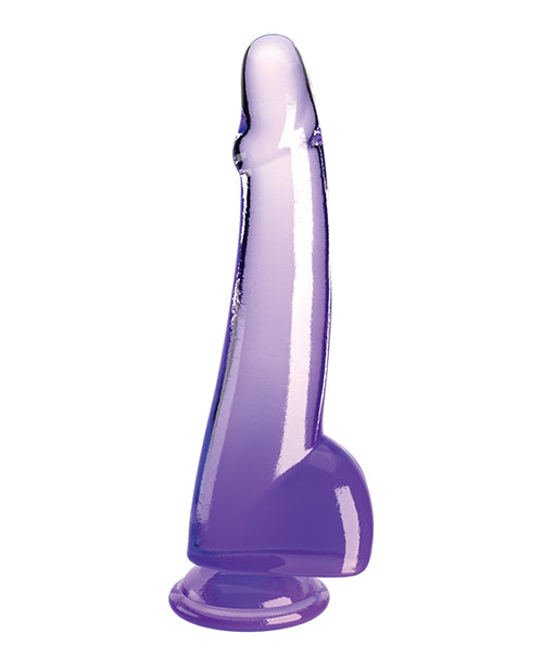 King Cock Clear 10" Cock w/Balls - Clear