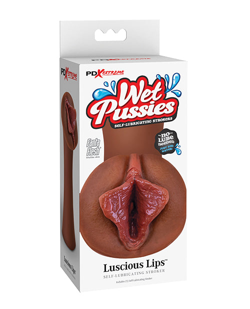 PDX Extreme Wet Pussies Luscious Lips - Tan