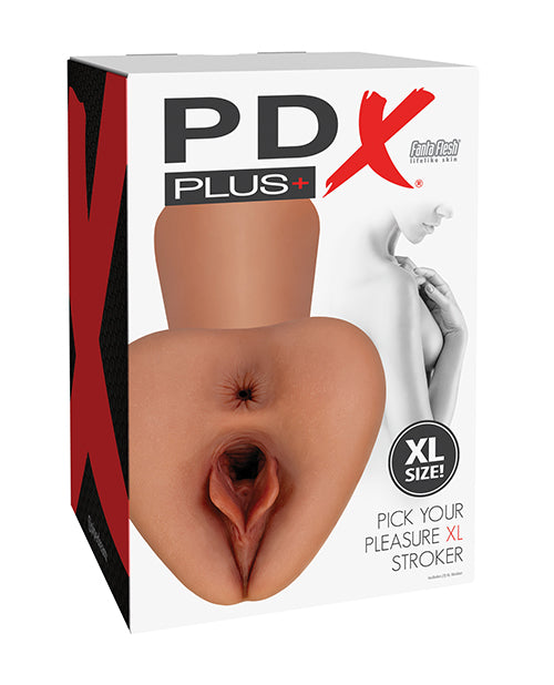PDX Plus Pick Your Pleasure Pussy Stroker - XL Light