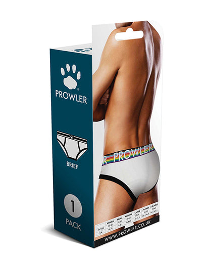 Prowler Oversized Paw Brief - White/Multi MD