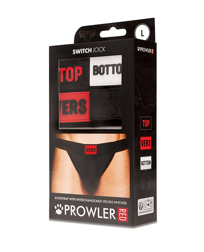 Prowler Switch Jock w/Four Interchangeable Patches - Black XL