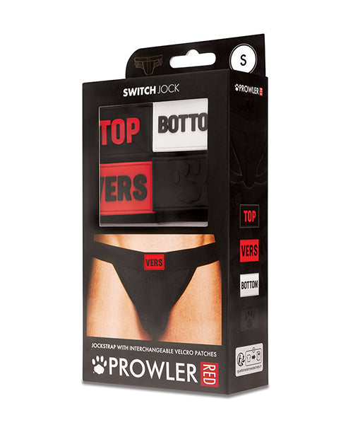 Prowler Switch Jock w/Four Interchangeable Patches - Black XL