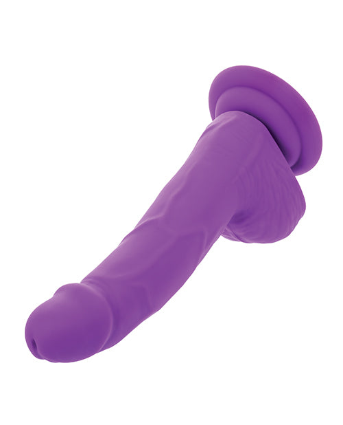 Silicone Studs Neon 6" Dildo - Pink