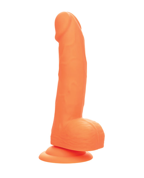 Silicone Studs Neon 6" Dildo - Pink