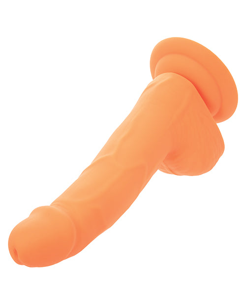Silicone Studs Neon 6" Dildo - Pink