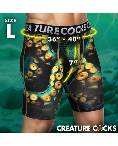 Creature Cocks - Creature Wear Monstropus Tentacled Monster Boxer Shorts - XL