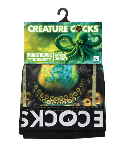 Creature Cocks - Creature Wear Monstropus Tentacled Monster Boxer Shorts - XL
